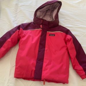Patagonia snow jacket. Used. Size 4T